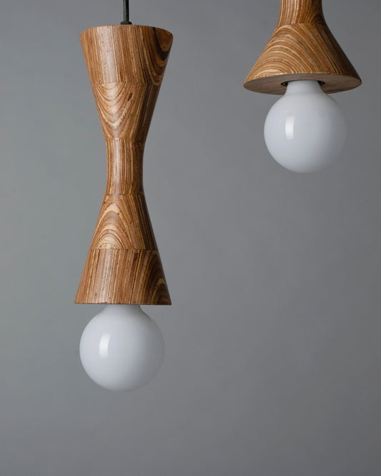 Pendant light styled room display