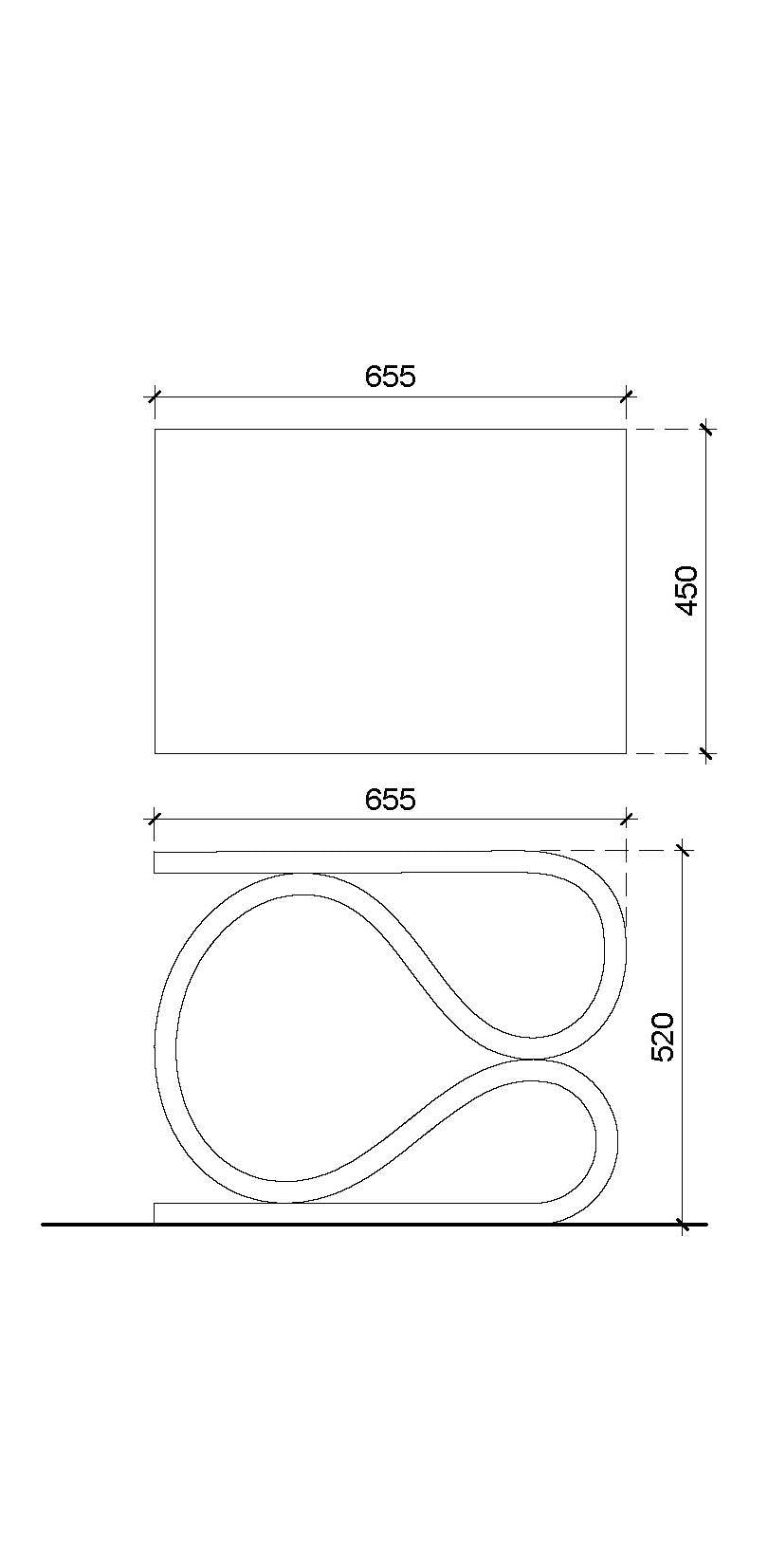 folded table