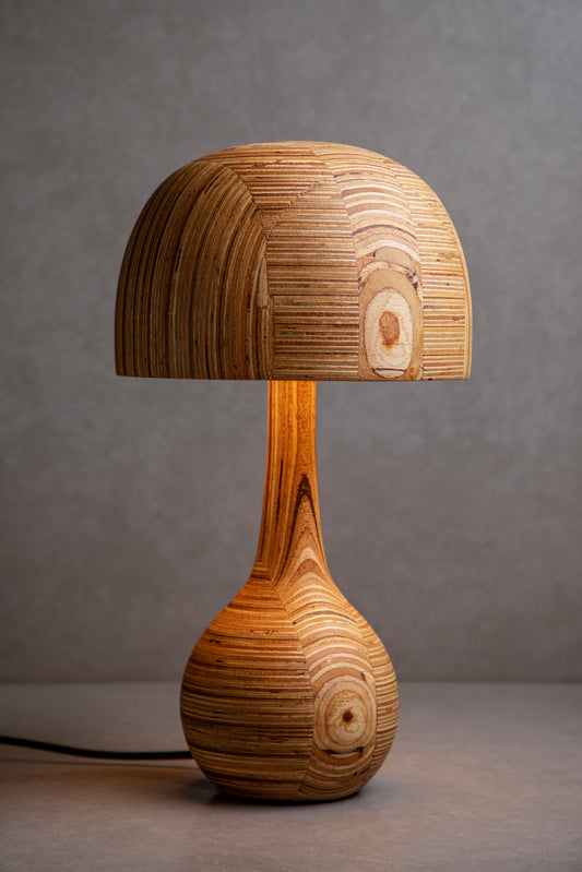 Belly table lamp tall