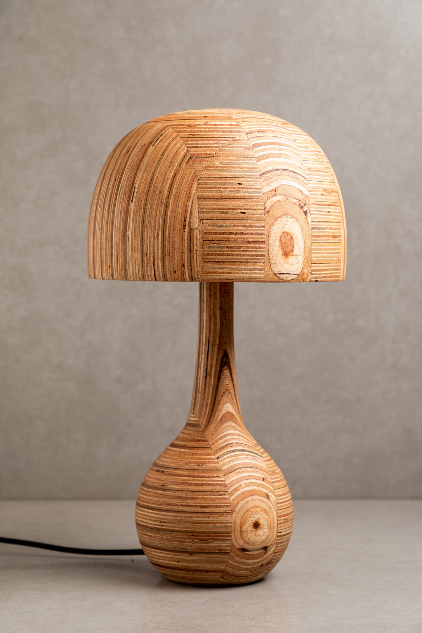 Belly table lamp tall