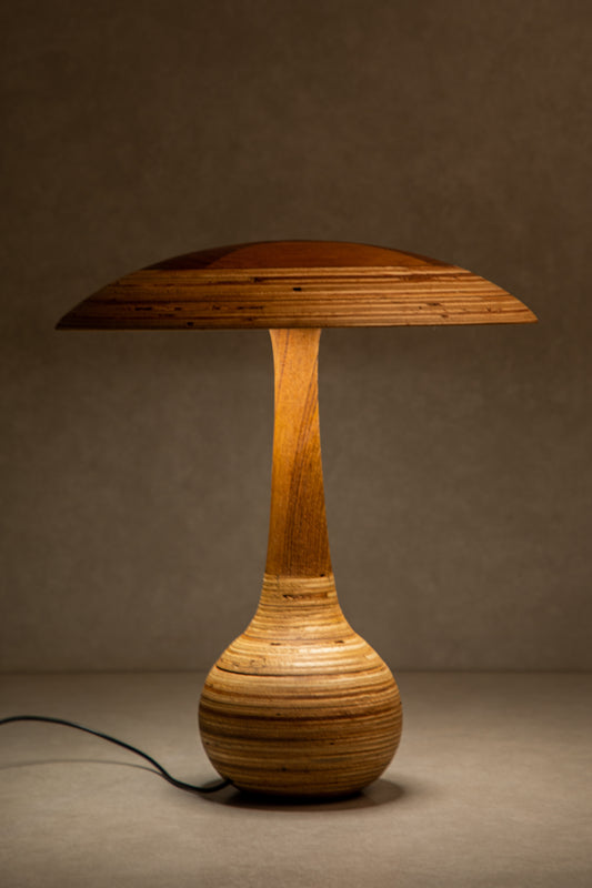 Belly table lamp short