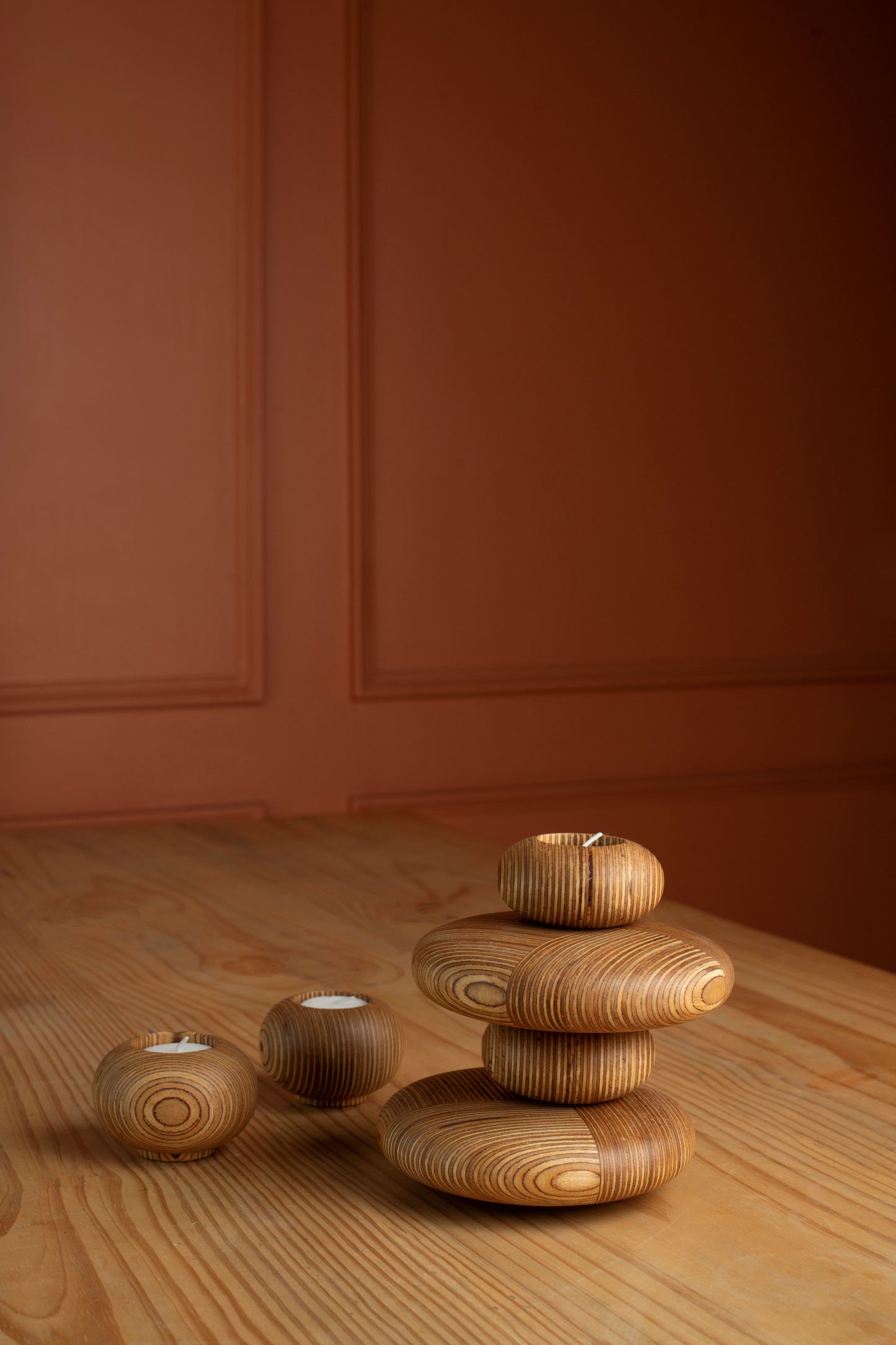 pebble tealights