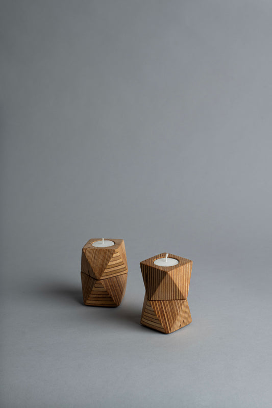 chamferred tealights