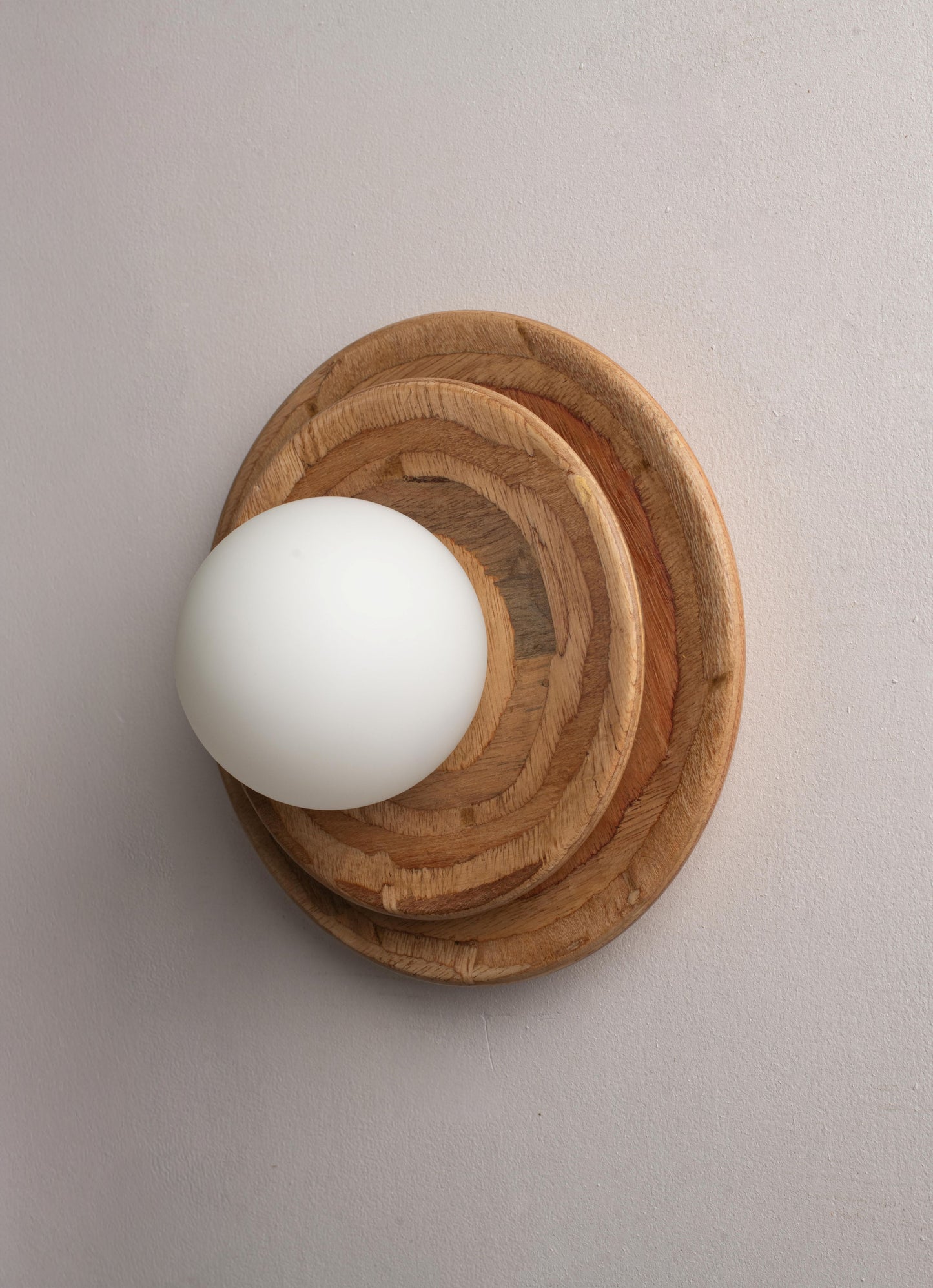 tiered wall lamp